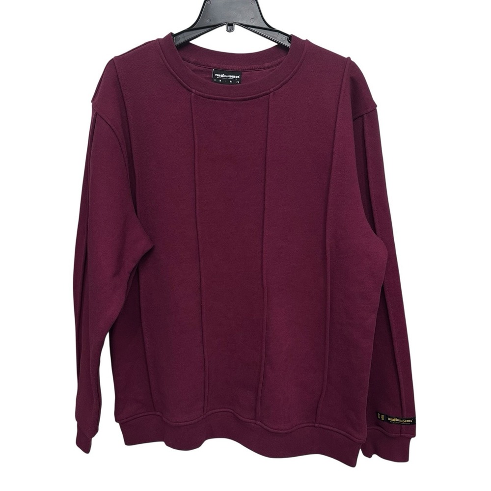 The Hundreds Heavyweight Crewneck‎ Sweater Sweatshirt Mens Size Large Ribbed